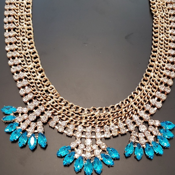 Beautiful necklace with turquoise detailing - Picture 3 of 3